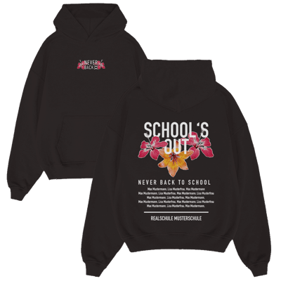 SCHOOLS OUT NEVER BACK TO SCHOOL FLOWERS 806.1