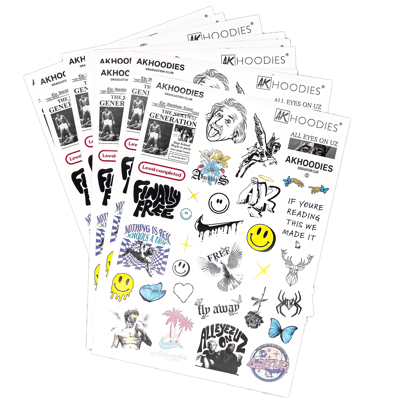 Sticker-Kollektion gratis für JEDEN Schüler DIN A4 