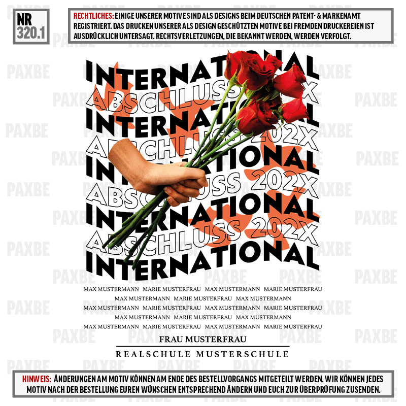 INTERNATIONAL ROSE 320.1 INTERNATIONAL ROSE 320.1