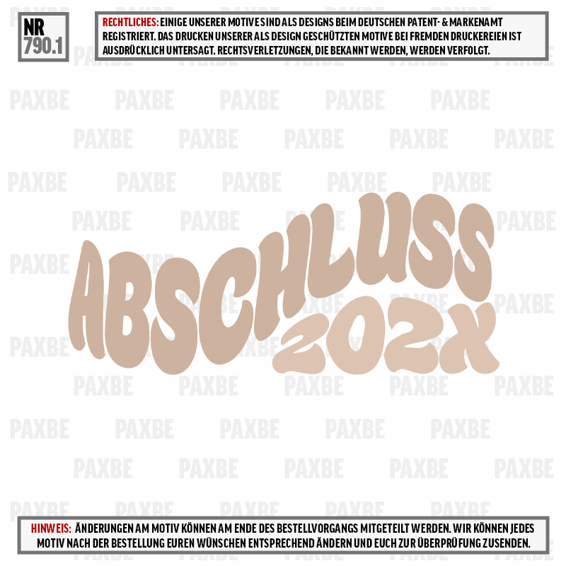 RETRO ABSCHLUSS NUDE 790.1 RETRO ABSCHLUSS NUDE 790.1