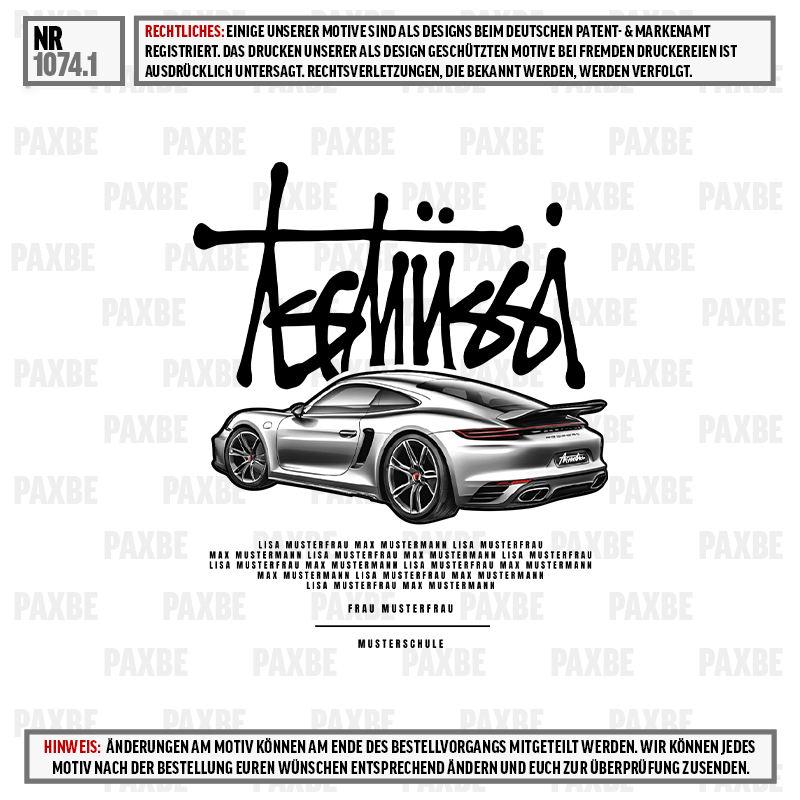 TSCHÜSSI PORSCH 1074.1 TSCHÜSSI PORSCH 1074.1