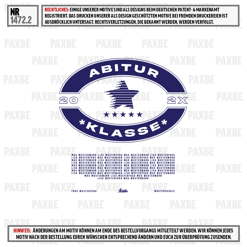 abitur klassenstufe, stern emblem, prüfungslogo, kunstpapier design, kaufkarton motif, Abitur, Klasse, Jahreszahl, Sterne, Logo