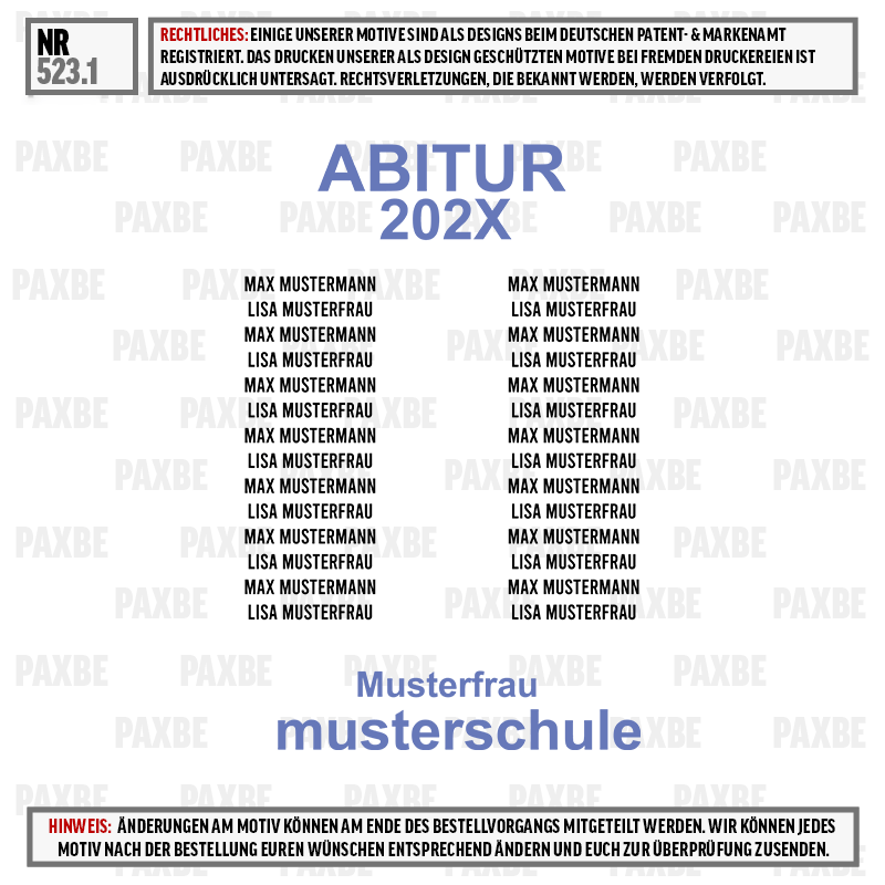musterschule, musterfrau, abitur, zeugnis, schulabschluss, Abitur, Notendruck, Muster, freundliches Layout, Schule