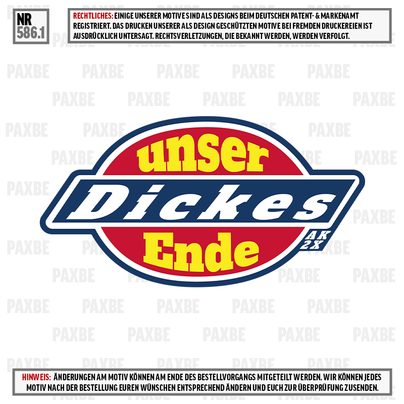UNSER DICKES ENDE 586.1