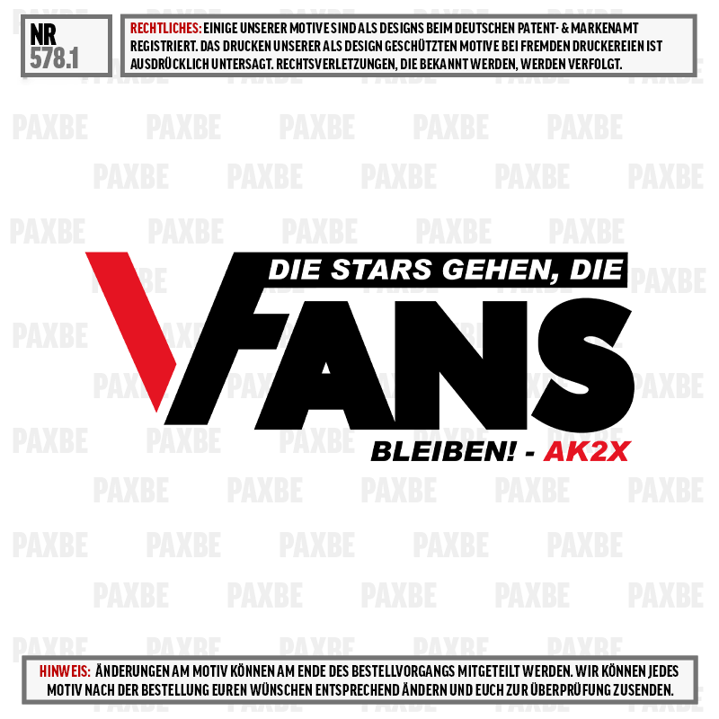 Logo, FANS, AK2X, roter V, schwarzer Text, poster, graphic, VW logo, AK2X, FANS