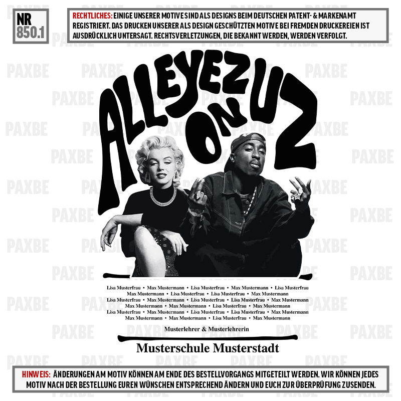 ALL EYEZ ON UZ MARYLIN 850.1 ALL EYEZ ON UZ MARYLIN 850.1