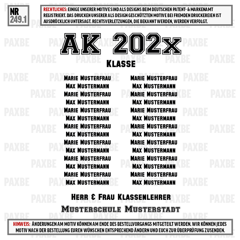 EIN HOCH AUF UNS 249.1 EIN HOCH AUF UNS 249.1