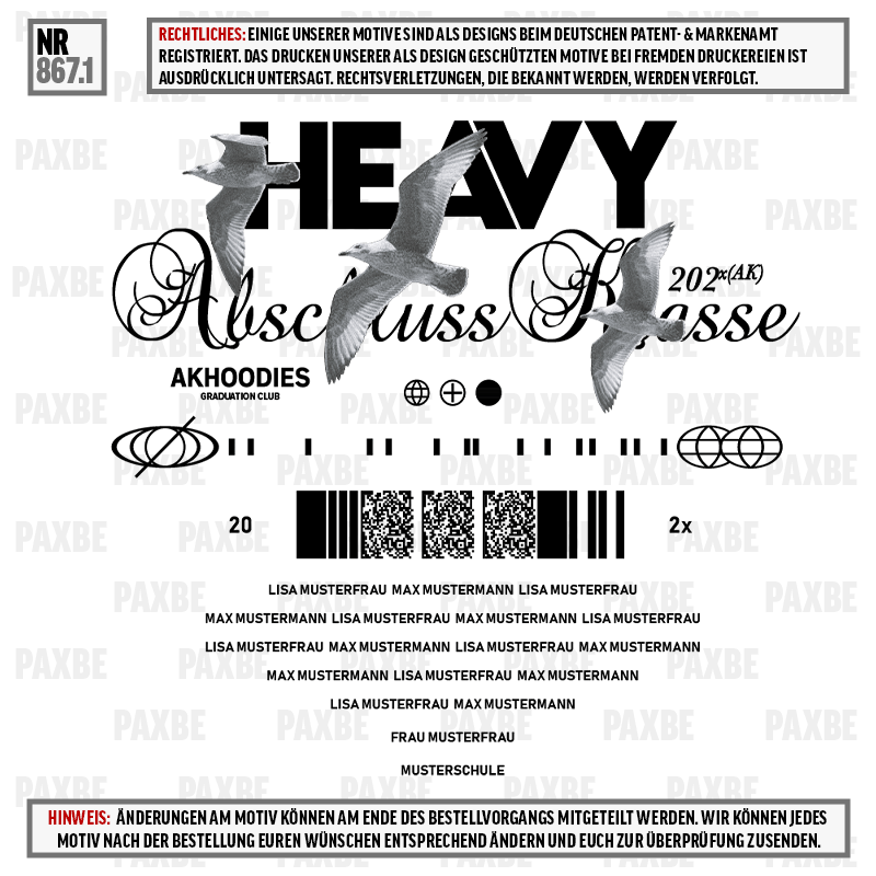 HEAVY ABSCHLUSS 867.1 HEAVY ABSCHLUSS 867.1