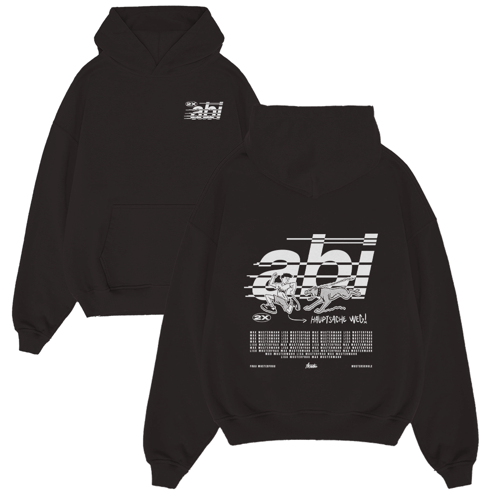 hoodie, schwarz, grafik, fronttasche, rückendruck, hoodie, schwarz, fronttasche, grafikdruck, langarm