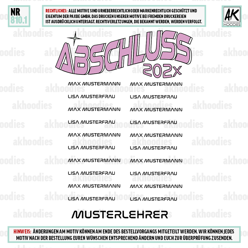 NICHT VON DIESER WELT ABSCHLUSS 810.1
