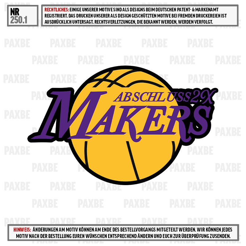 Werbung, Plakat, Werbung, Plakat, Basketball, Logo, Gelb, Lila, Makers, basketball, logo, yellow, purple, team name