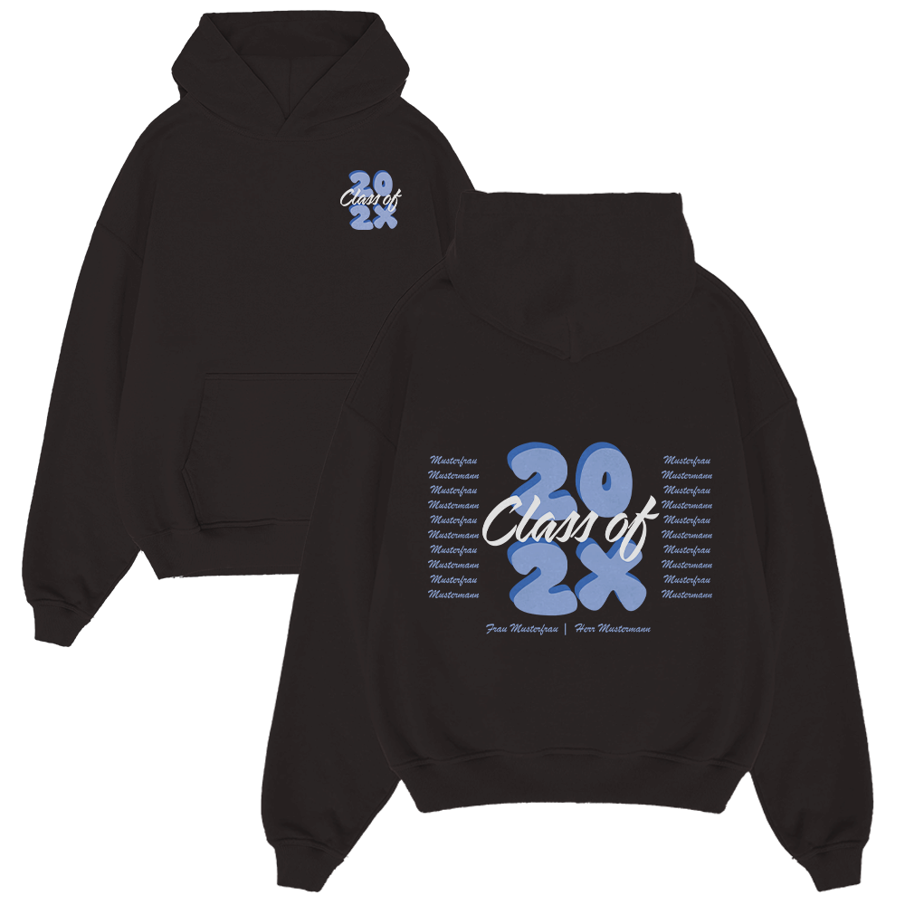 CLASS OF THE YEAR 1206.1 Strickwaren, Pullover, Sweatshirt, Kapuzenpulli, Kapuze