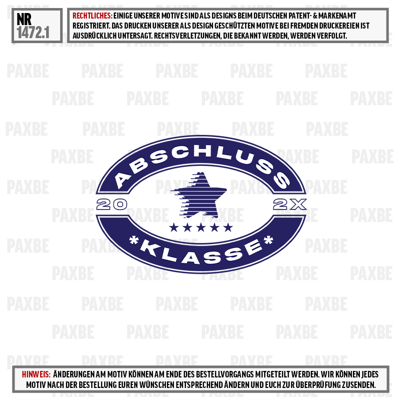 ovales Abzeichen, Sternenemblem, blaues Logo, abstrakter Stern, 2x Beschriftung, Logo, Abzeichen, Siegel, Sterne, Kreislogo