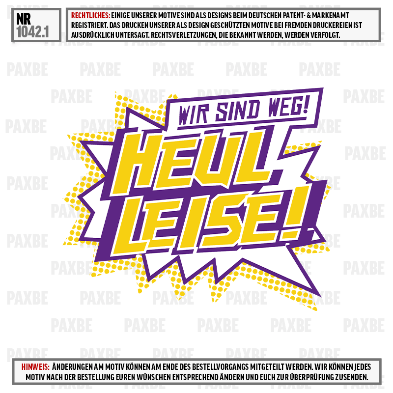 HEUL LEISE 1042.1 HEUL LEISE 1042.1