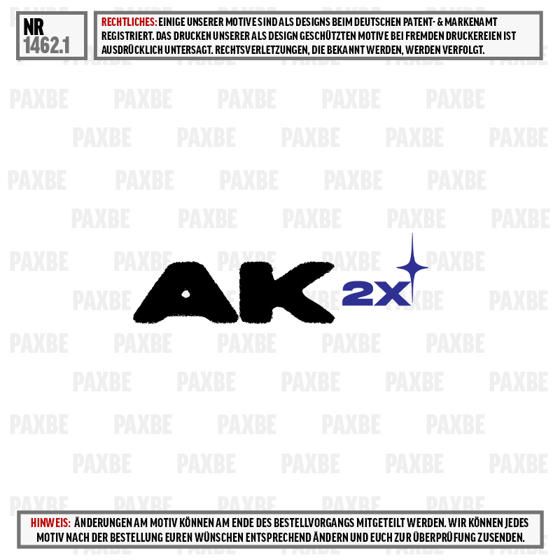 logo, AK, 2x, Stern, Grafik