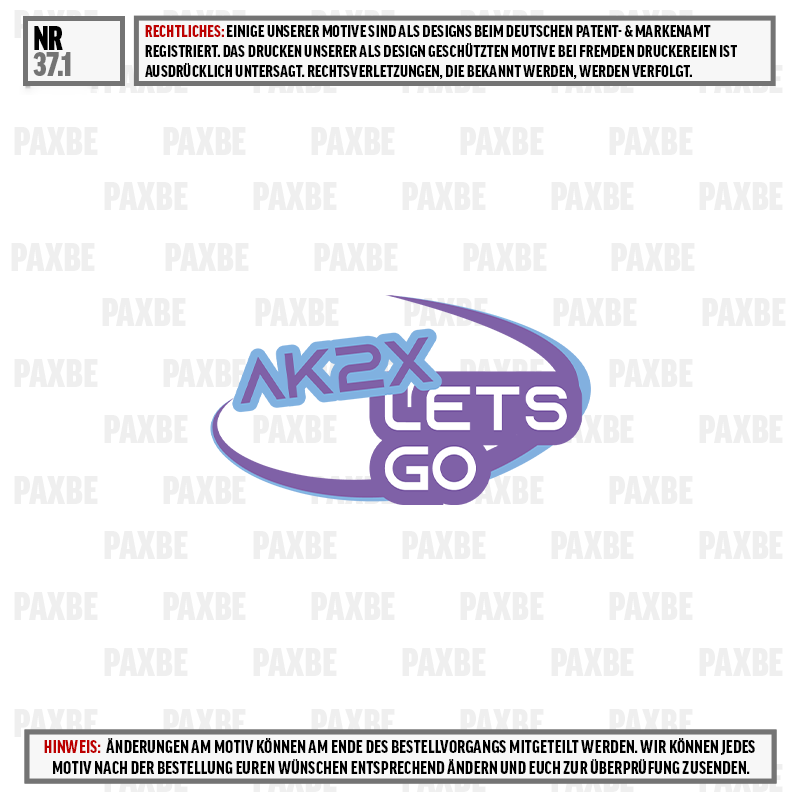 logo, LED, NR 37:1, image, paxbe, Let’s Go, Logo, Graphic, Purple, Blue