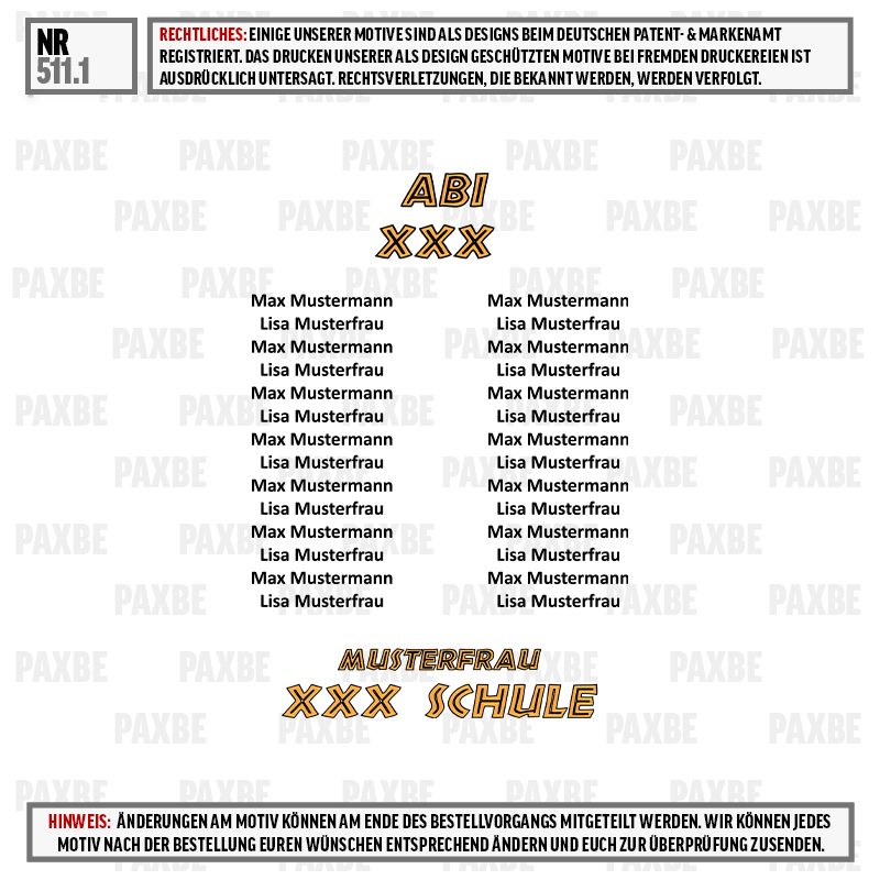 name, XXX Schule, Musterfrau, Musterfrau, Musterfrau, Logo, Abstract, Text, Artistic, Frame