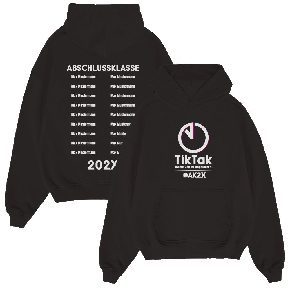 TIKTAK UNSERE ZEIT IST ABGELAUFEN 204.3 Bekleidung, Strickwaren, Pullover, Sweatshirt, Kapuzenpulli, Bekleidung, Strickwaren, Pullover, Sweatshirt, Kapuzenpulli