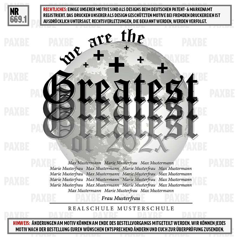WE ARE THE GREATEST MOON 669.1 WE ARE THE GREATEST MOON 669.1