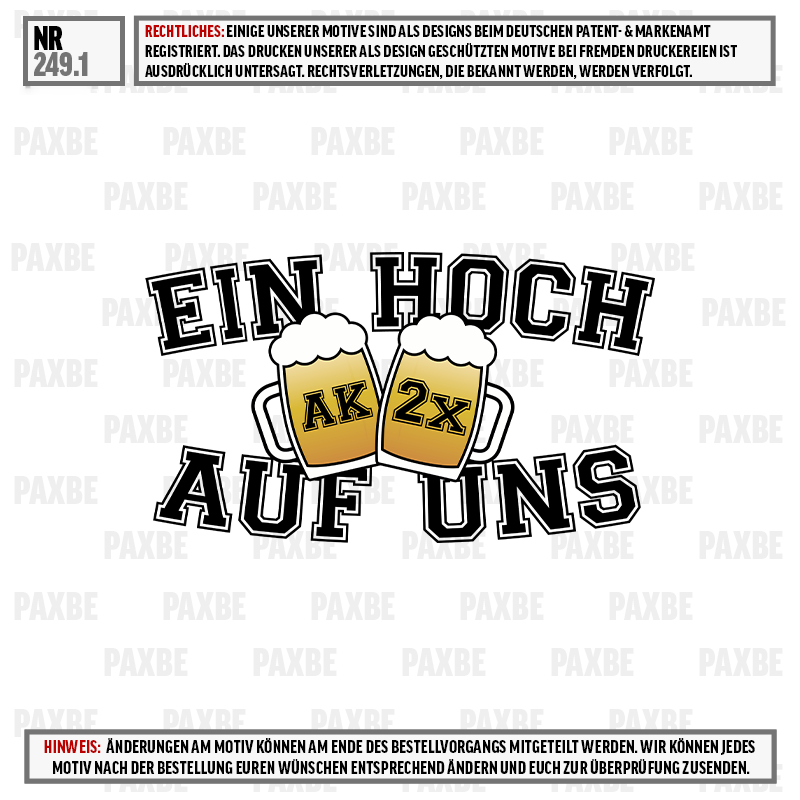 Bier, Glas, 2x, Motto, Motiv, Bier,  zwei Becher, klirrende Gläser, deutsches Schild, witziger Spruch