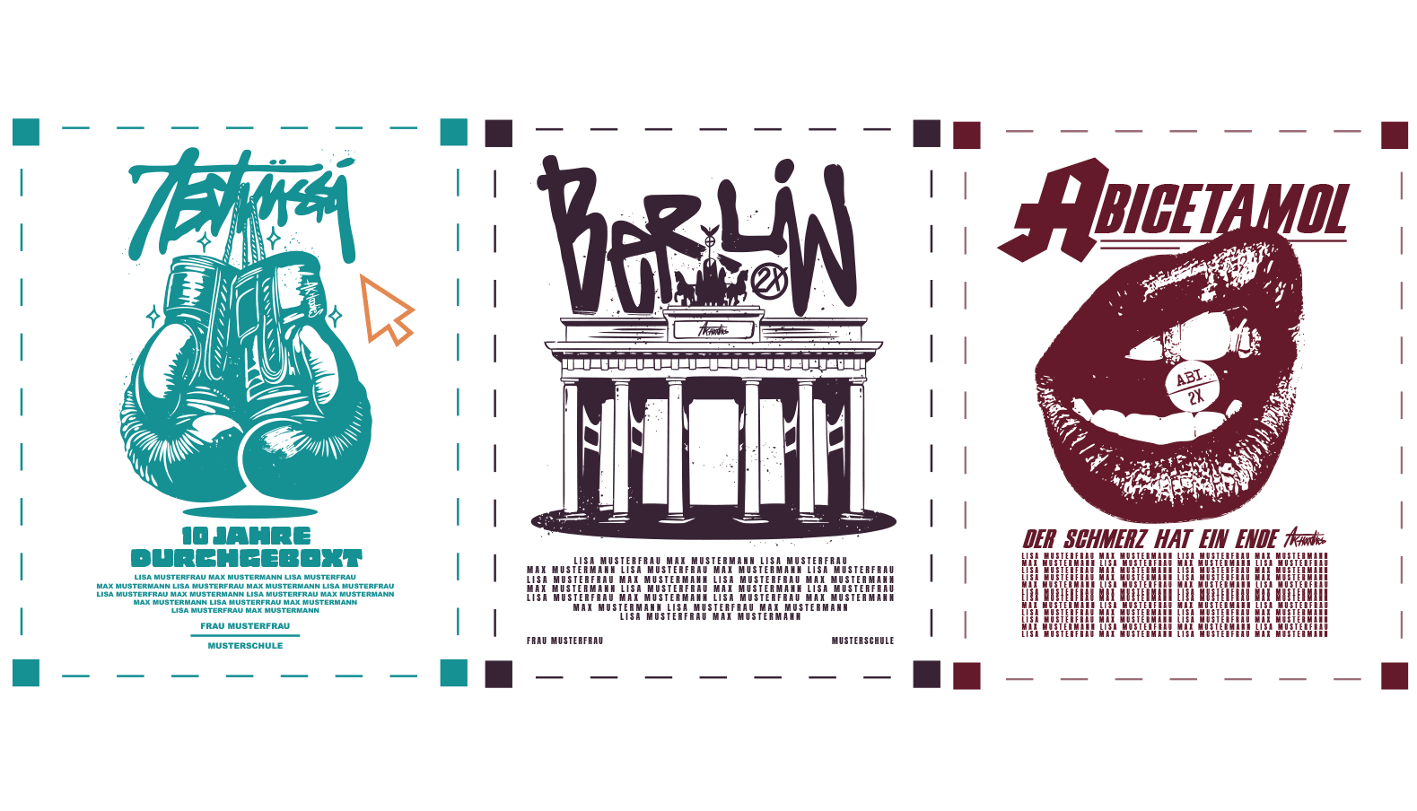 poster, pop-art, boxing-gloves, graffiti, Berlin