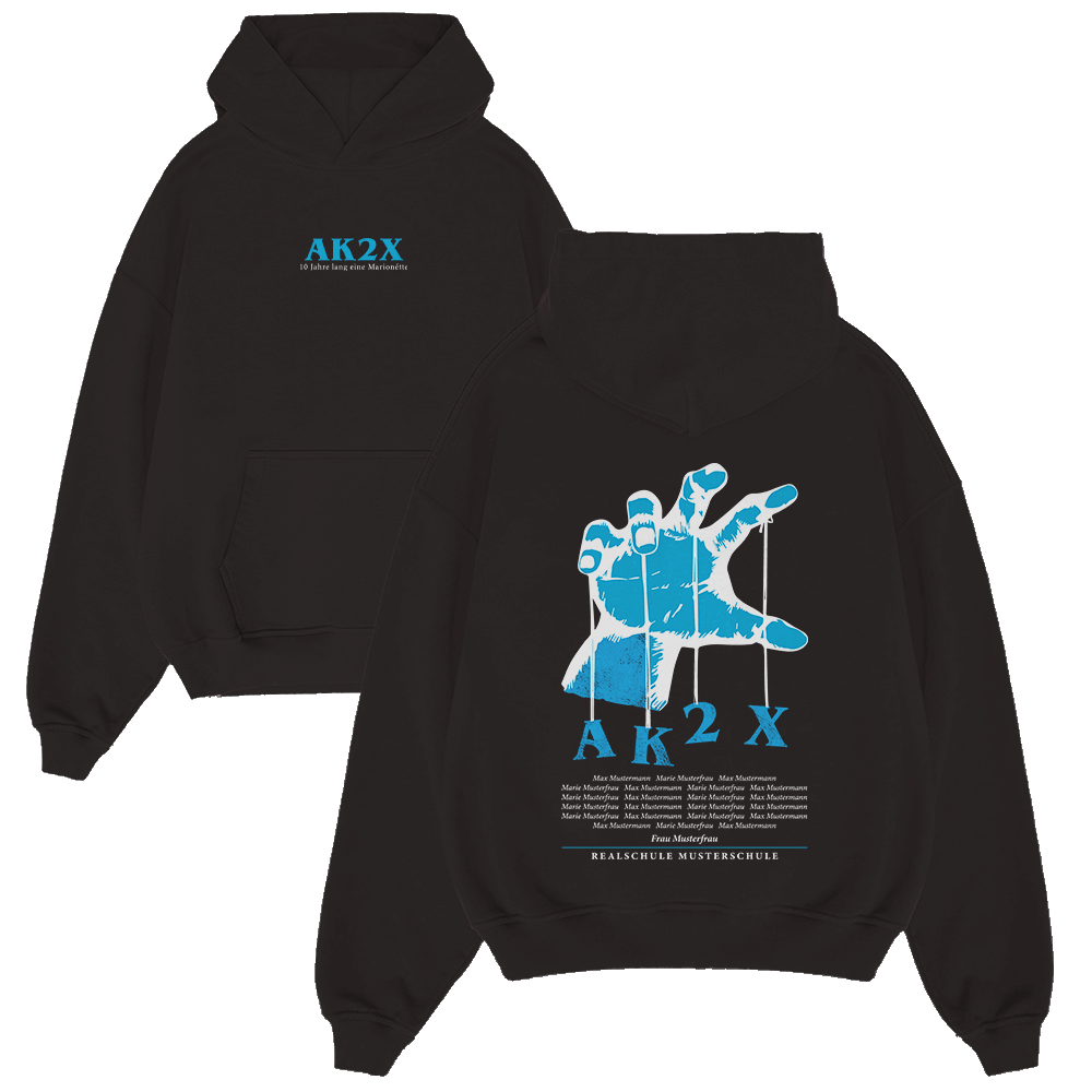 10 JAHRE LANG EINE MARIONETTE 611.1 Strickwaren, Pullover, Sweatshirt, Kapuzenpulli, Kapuze, Strickwaren, Pullover, Sweatshirt, Kapuzenpulli, Kapuze