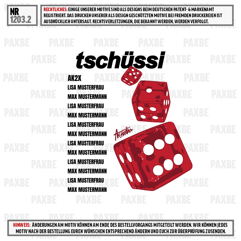 Spiel, Würfel