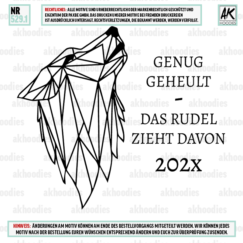 GENUG GEHEULT RUDEL 529.1