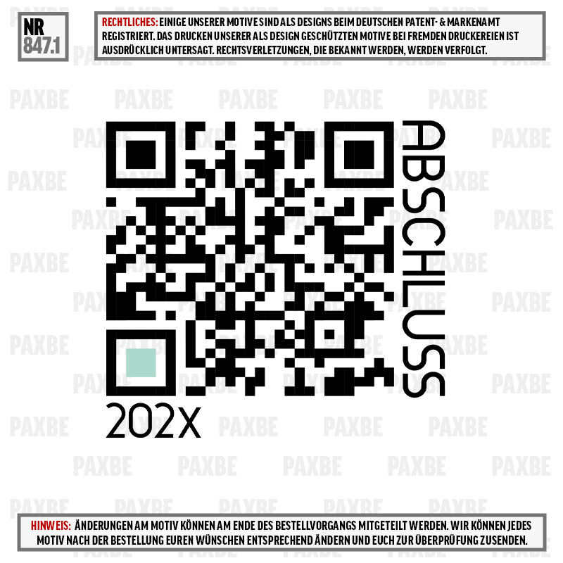 GRADUATION PASS 847.1 GRADUATION PASS 847.1