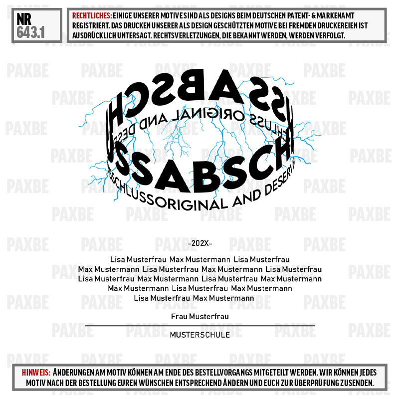 Zertifikat, Papier, Dokument, Text, Grafik, David, Isabersch, Schulabschluss, Namensliste, Musterfirma