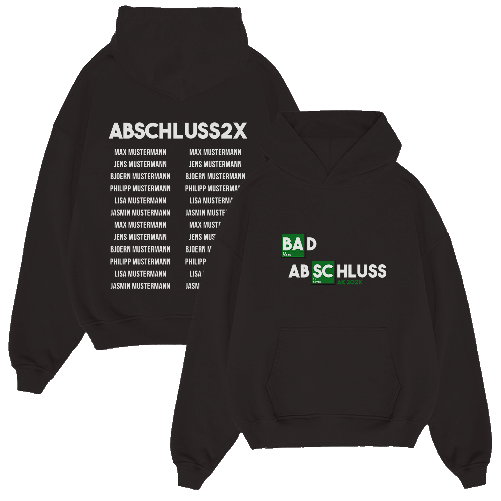 BAD ABSCHLUSS BREAKING BAD 397.1 Bekleidung, Strickwaren, Pullover, Sweatshirt, Kapuzenpulli