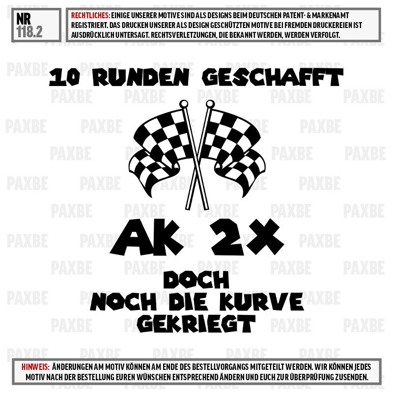 Wendebild, Motiv, Rennsport, Flaggen, Racing, flag, racing, checkered, ak 2x, curve