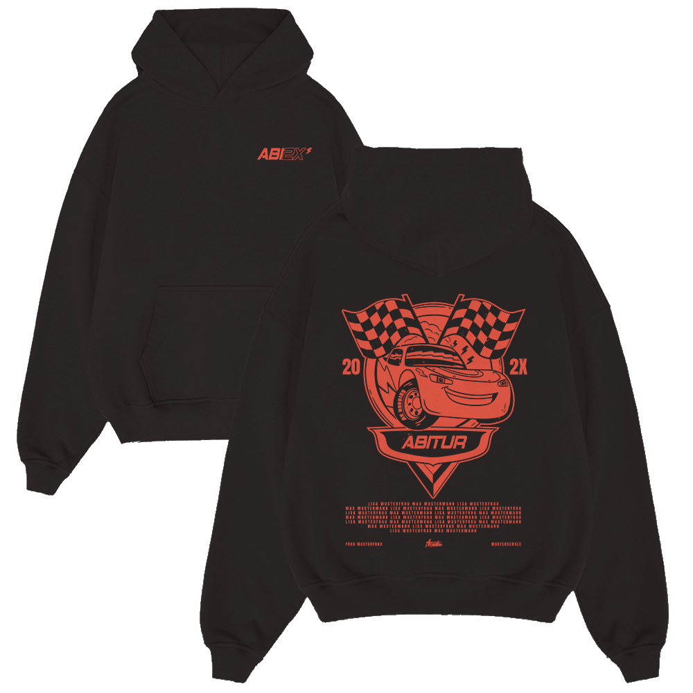hoodie, schwarz, grafik, auto-thema, rückendruck, Hoodie, Schwarz, Grafik, Auto-Thema, Rennen