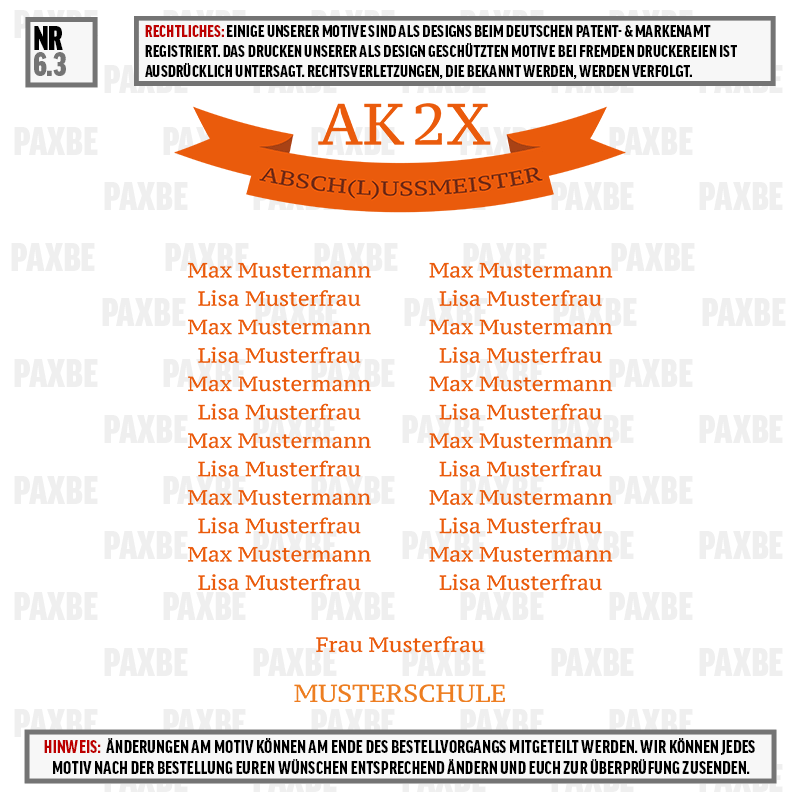 ABSCHLUSSMEISTER V 6.3 ABSCHLUSSMEISTER V 6.3