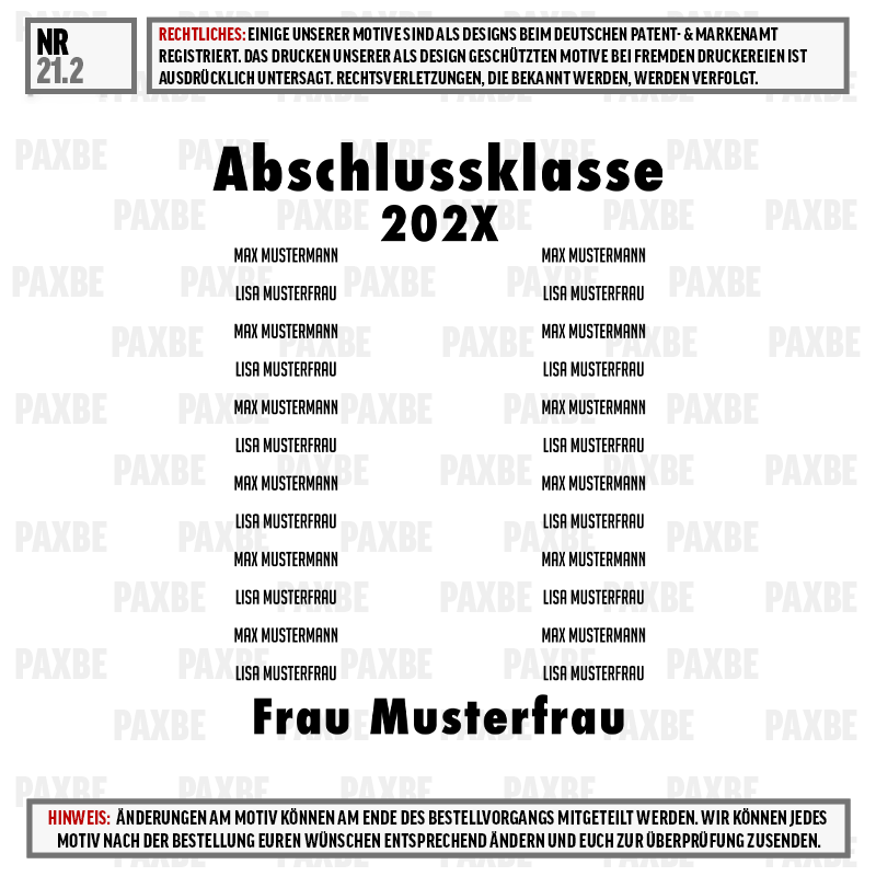 zertifikat, abschlussnote, schülerliste, textblock, layout-design, Abschlussklasse, Name, Musterfrau, Kollektion, Foto