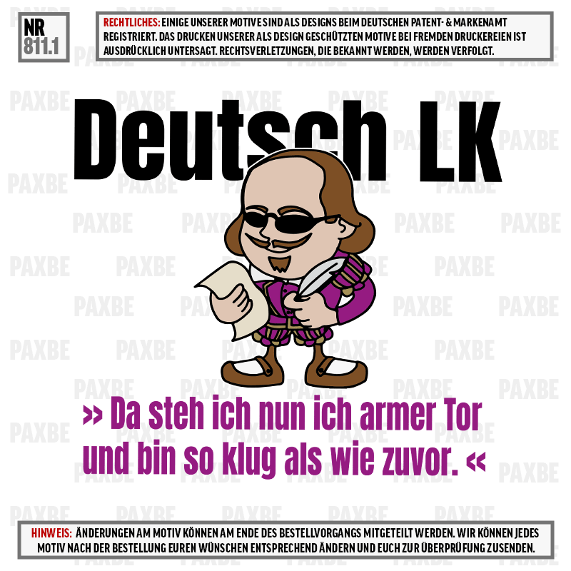 ALS WIE ZUVOR DEUTSCH LK 811.1 ALS WIE ZUVOR DEUTSCH LK 811.1
