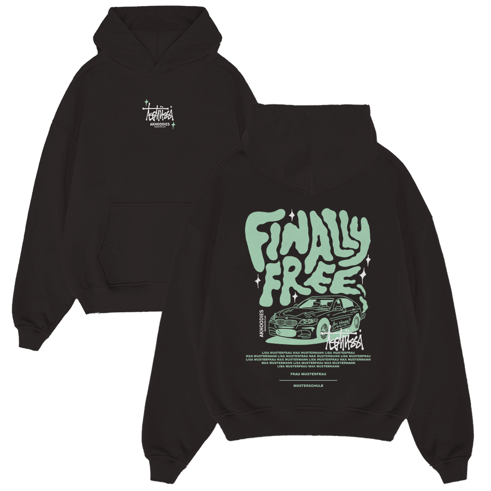 TSCHÜSSI X FINALLY FREE 935.2 Strickwaren, Pullover, Sweatshirt, Kapuzenpulli, Auto, Strickwaren, Pullover, Sweatshirt, Kapuzenpulli, Kapuze