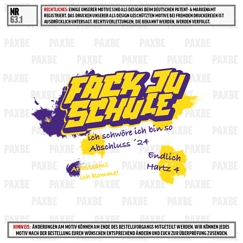 tshirt, print, graphic, schule, poster, grafik, plakat, text, lila, gelb