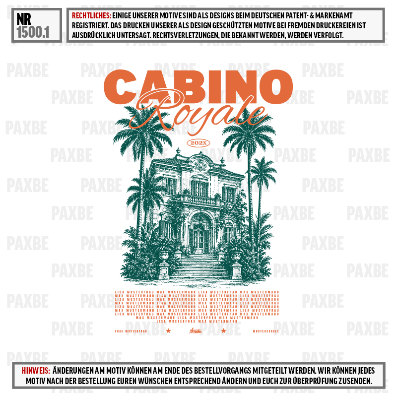 Haus, Palmen, Gebäude, Kunstdruck, Sommerdesign, villa, palms, architektur, illustration, poster, poster, architektur, villa, palmen, oranger text, Hotel, Villa, Palmen, Tor, Illustration