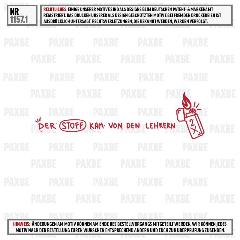 STOFF AUF VORRAT 1157.1