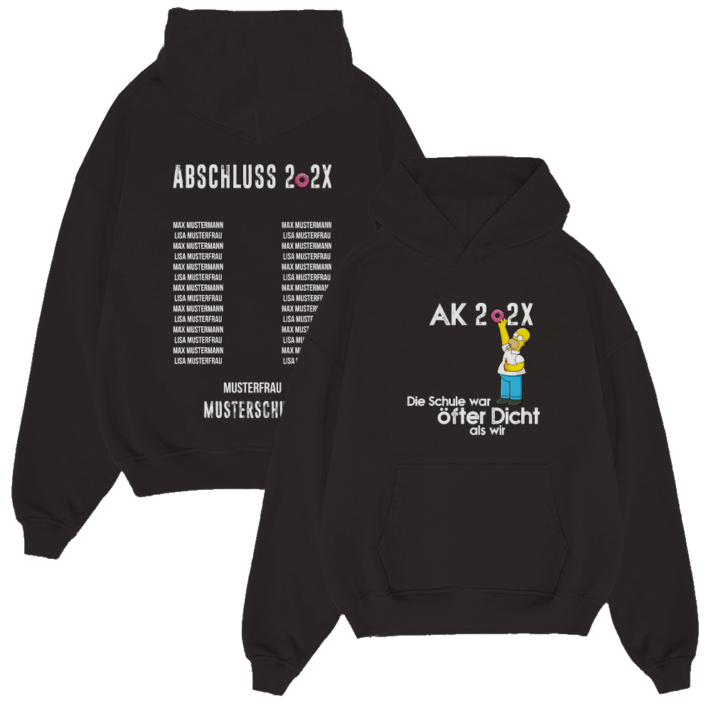 HOMER DIE SCHULE WAR ÖFTER DICHT ALS WIR 153.1 Bekleidung, Strickwaren, Pullover, Sweatshirt, Kapuzenpulli, Bekleidung, Strickwaren, Pullover, Sweatshirt, Kapuzenpulli