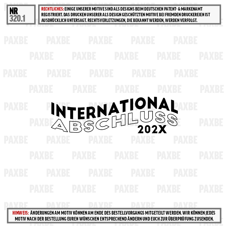 logo, international, abschluss, 202X, print