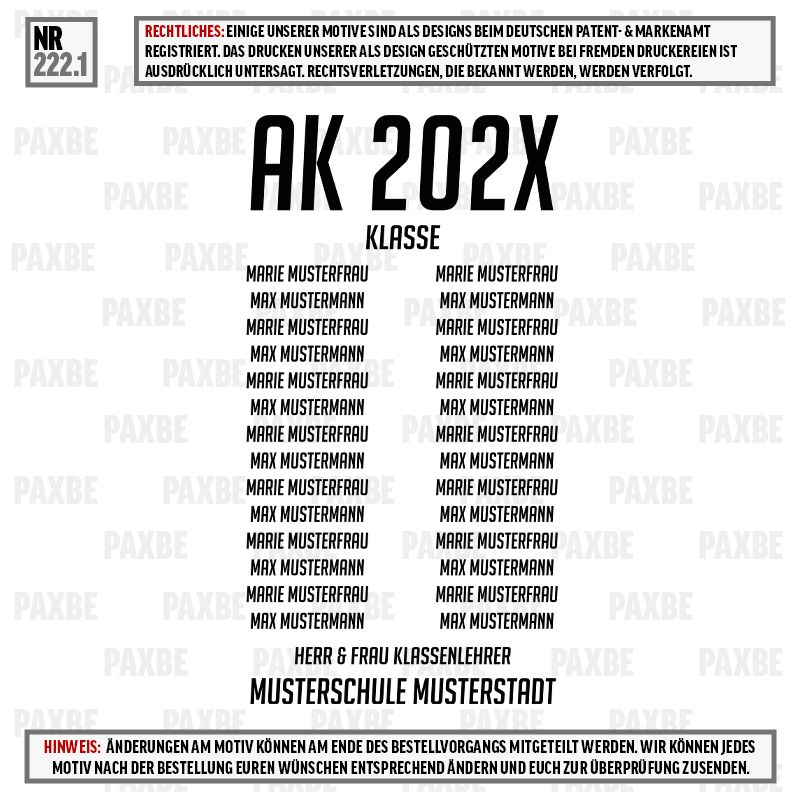 DAS WARS MÖGE DER ABSCHLUSS MIT DIR SEIN 222.1 DAS WARS MÖGE DER ABSCHLUSS MIT DIR SEIN 222.1