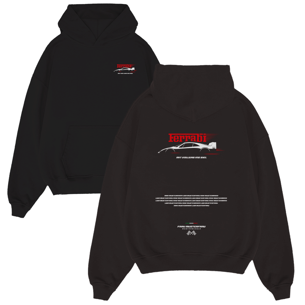 FERRABI - VOLLGAS INS ZIEL 1182.1 Strickwaren, Pullover, Sweatshirt, Kapuzenpulli, Kapuze