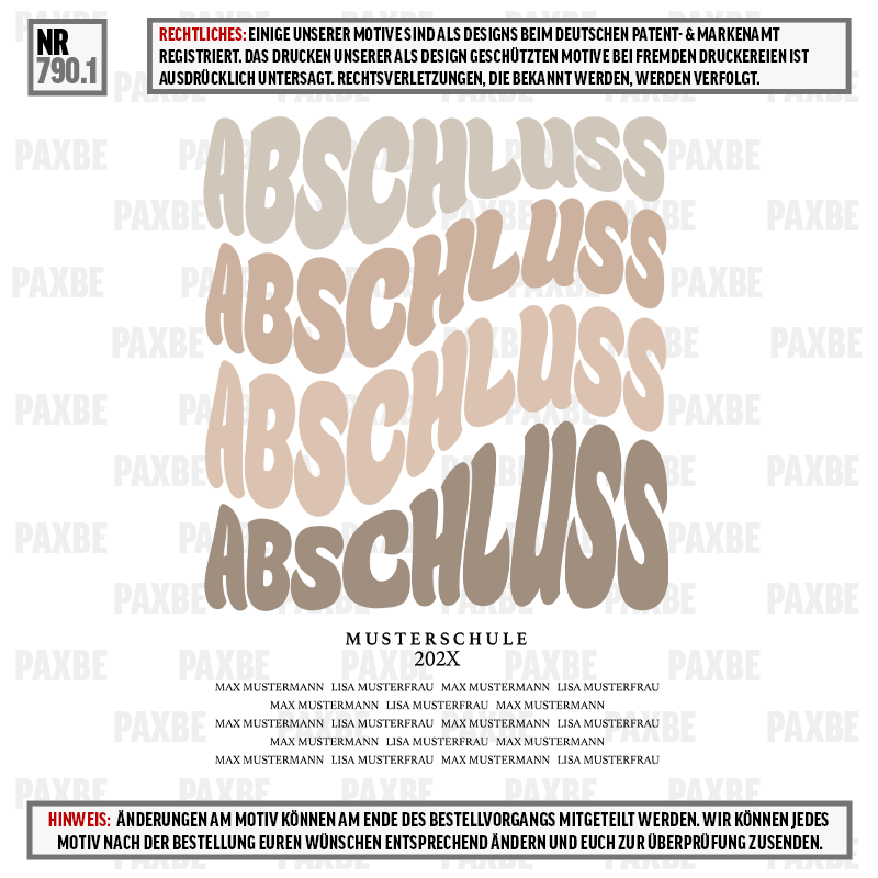 RETRO ABSCHLUSS NUDE 790.1 Werbung, Plakat, Seite, Text