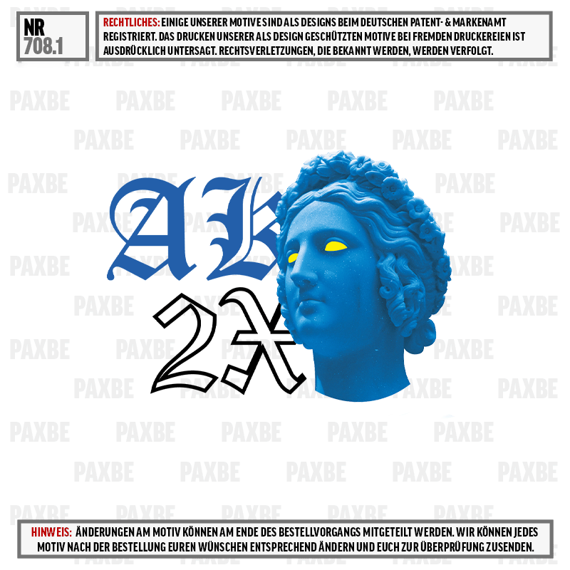 statue, Bust, blau, klassisch, Schriftzug, Statue, Bust, Head, Blue, Neon eyes