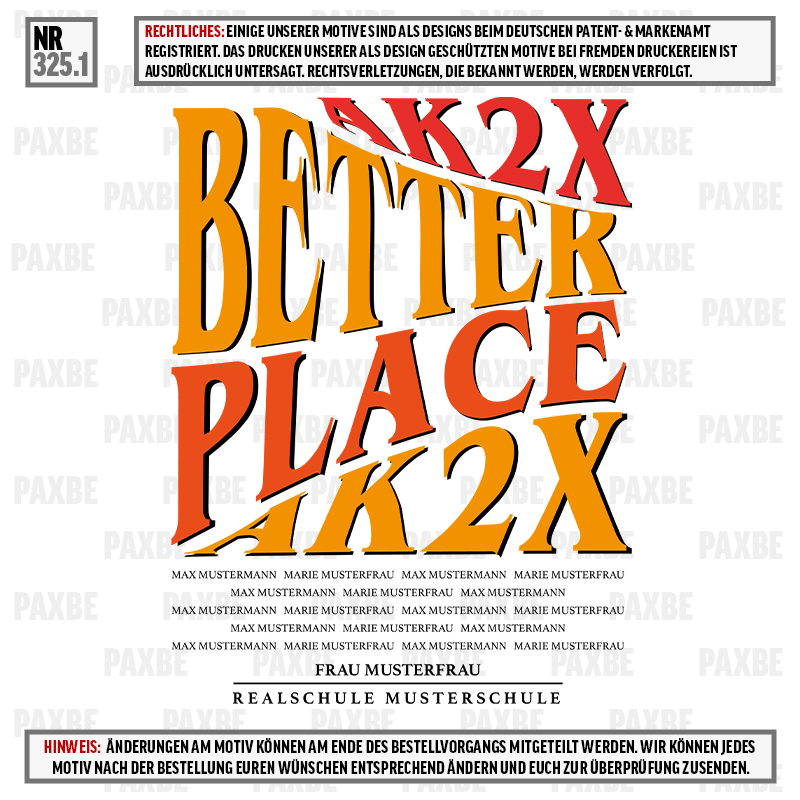 BETTER PLACE 325.1
