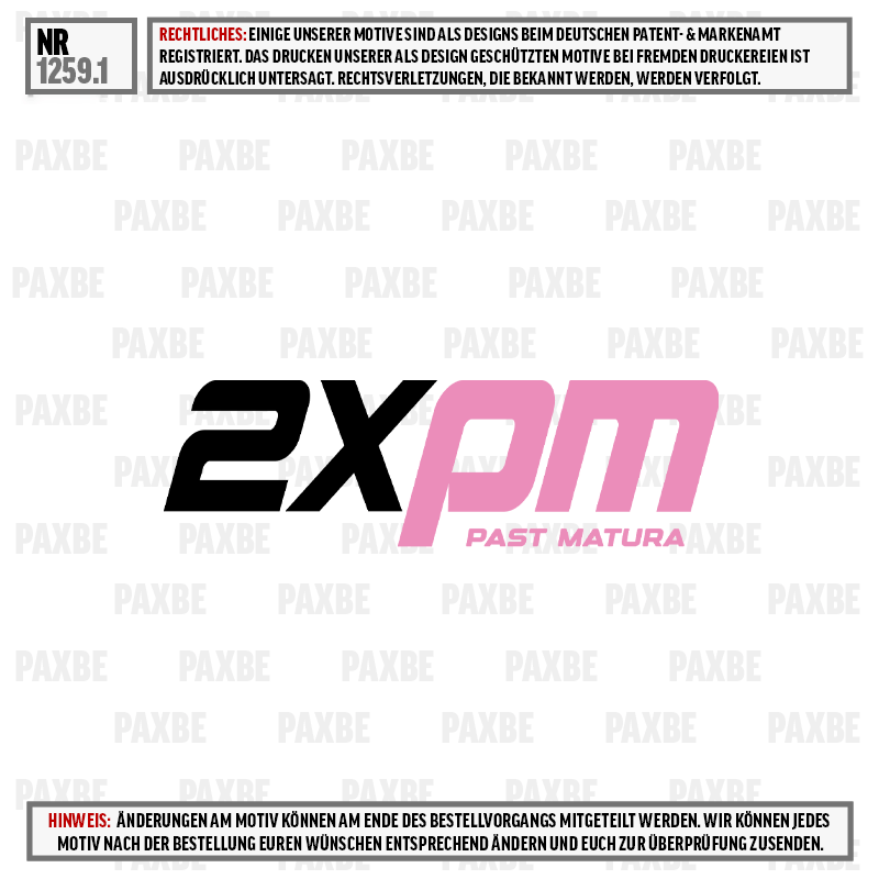 logo, 2xpm, past matura, pink logo, graphic design
