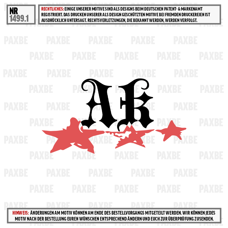 monogram, Logo, Inicials, Stars, Rot, logo, monogram, initials, schwarz, roter stern