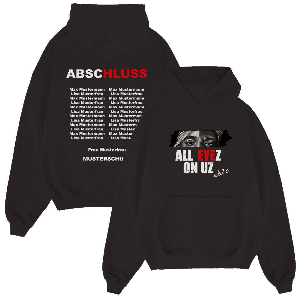 ALL EYEZ ON UZ LINES 7.5 Strickwaren, Pullover, Sweatshirt, Kapuzenpulli, Kapuze, Strickwaren, Pullover, Sweatshirt, Kapuzenpulli, Kapuze